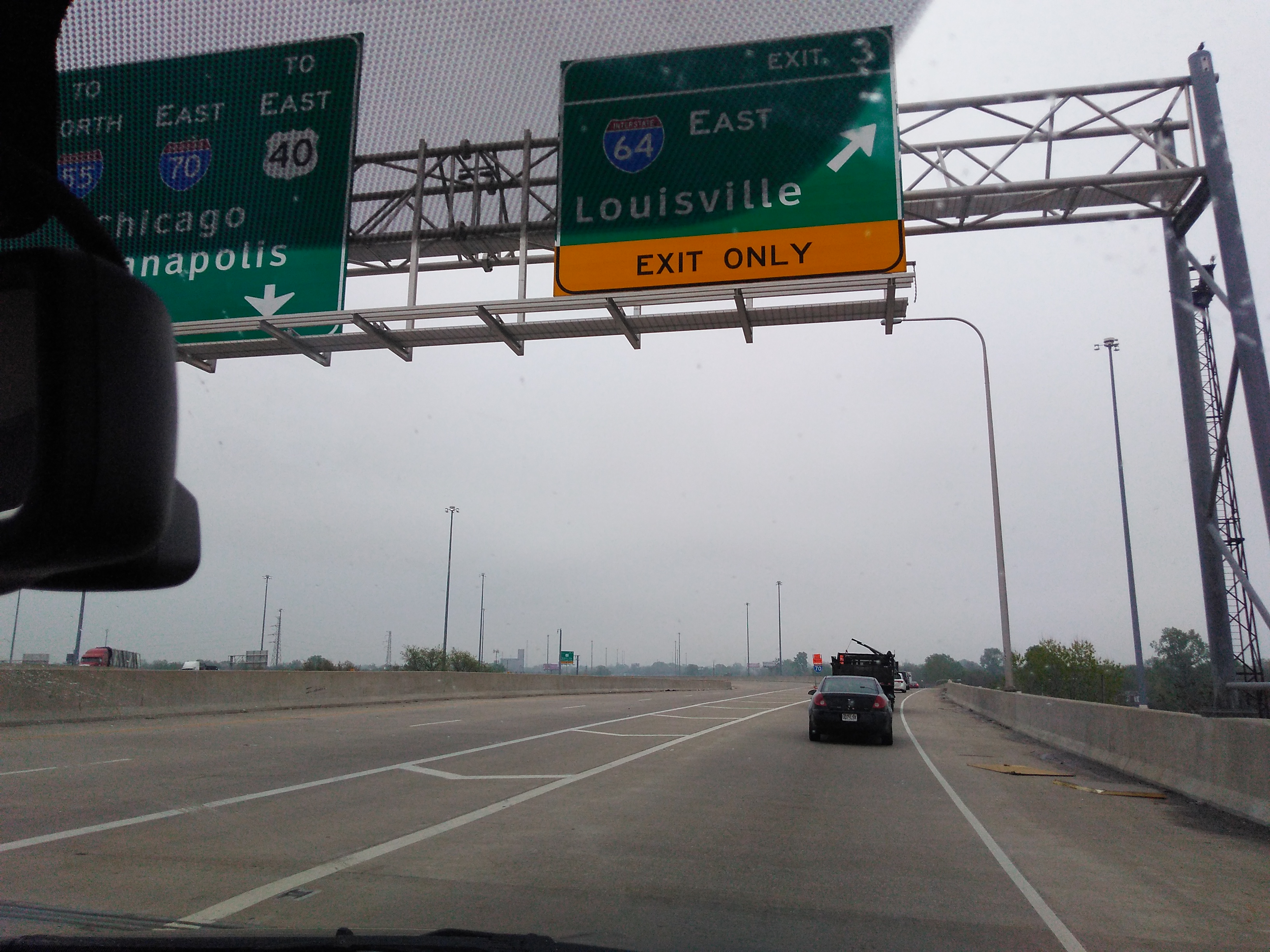 Interstate sign